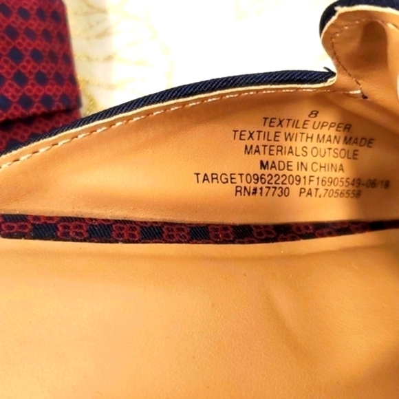 Purple Natalee Bow Loafer Mule Flats Size 8 - Picture 12 of 12